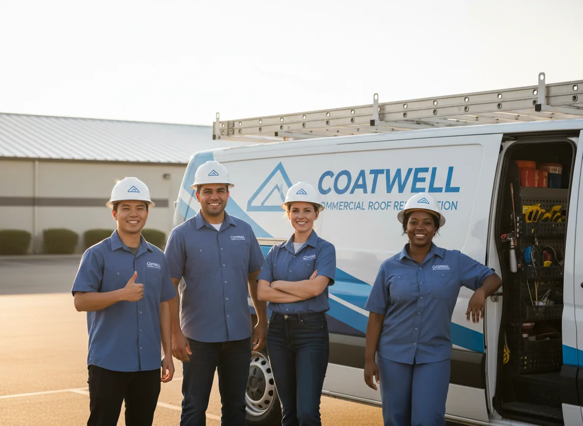 Commercial roof coating company in Raymond, WA